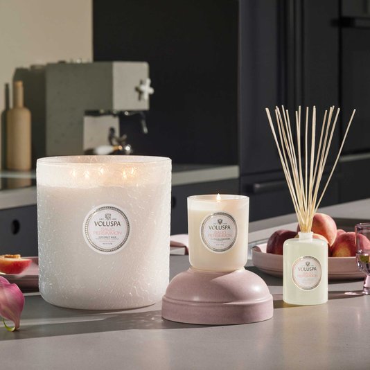 Vela Pote de Vidro 5 Pavios Maison Saijo Persimmon Voluspa +250 Horas