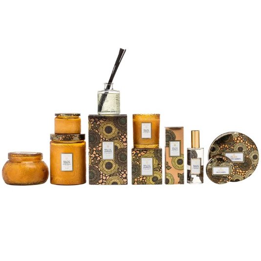 Vela Pote Vidro G 100H Baltic Amber