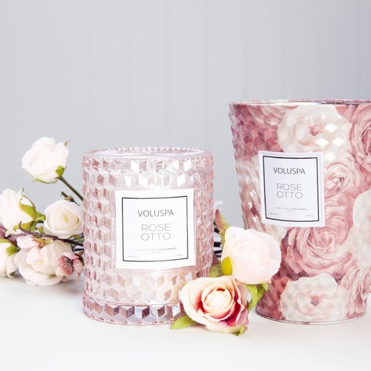 Vela Rose Otto Roses Voluspa 55 Horas