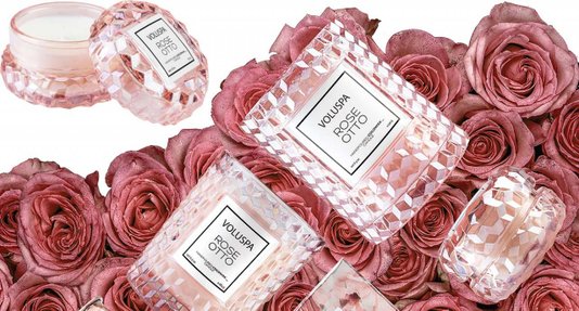 Vela Rose Otto Roses Voluspa 55 Horas