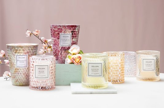 Vela Rose Otto Roses Voluspa 55 Horas