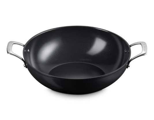Wok com Alça Non-Stick Ceramic Le Creuset 32 cm