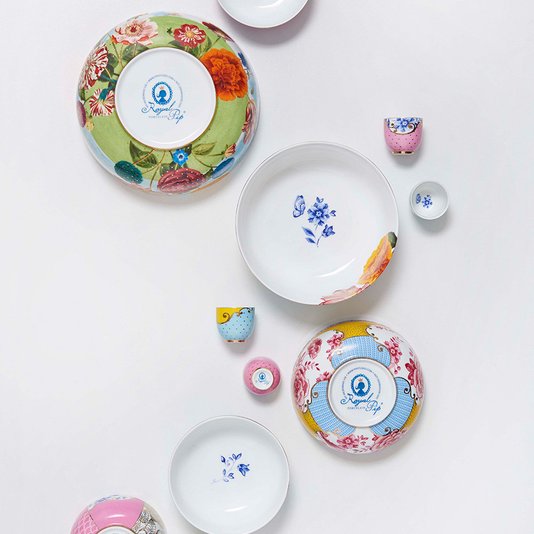 Xicara Para Ovo De Porcelana Royal Pip Studio Rosa