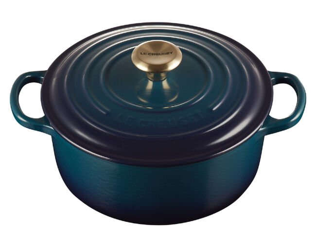 Panela Redonda Signature Le Creuset Agave 22 cm LCL Home
