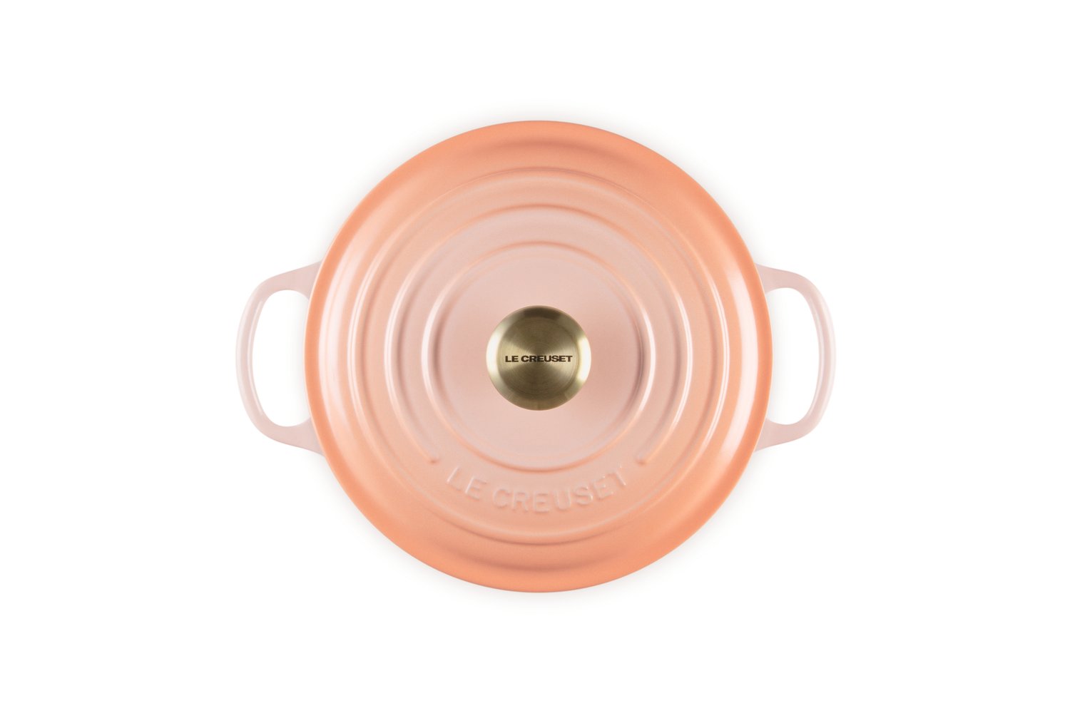 Panela Redonda Signature Le Creuset Pêche 20 cm - LCL Home