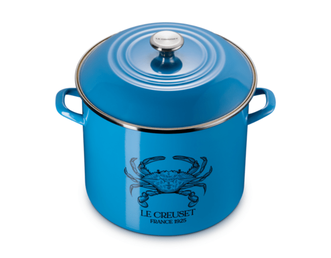 Panela Stock Pot Caranguejo Le Creuset Light Marseille 15,1 Litros