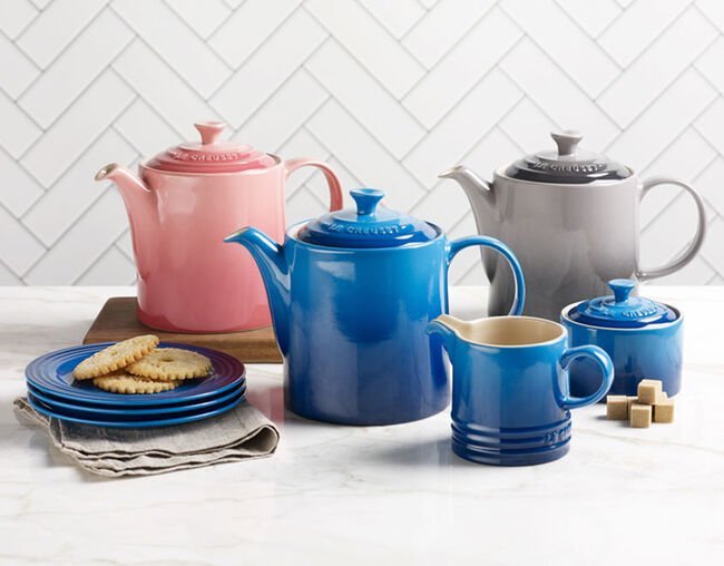 Prato Para Aperitivo Le Creuset Azul Marseille 17 cm - LCL Home