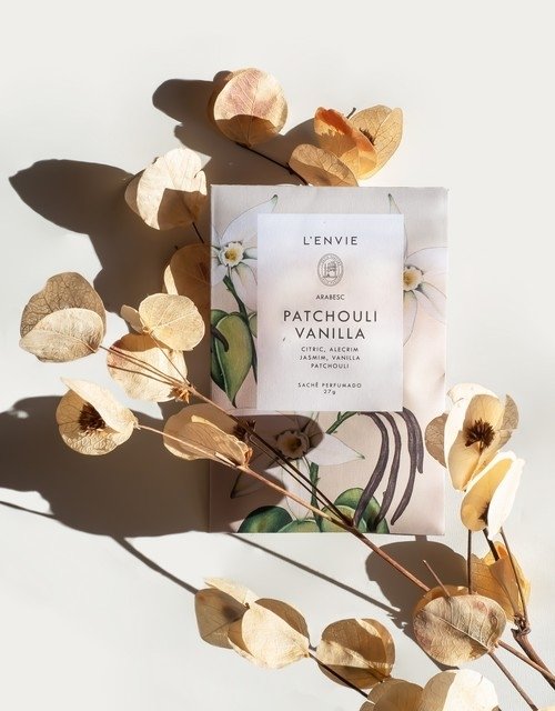 Sachê Perfumado Patchouli Vanilla Lenvie 27 g - LCL Home