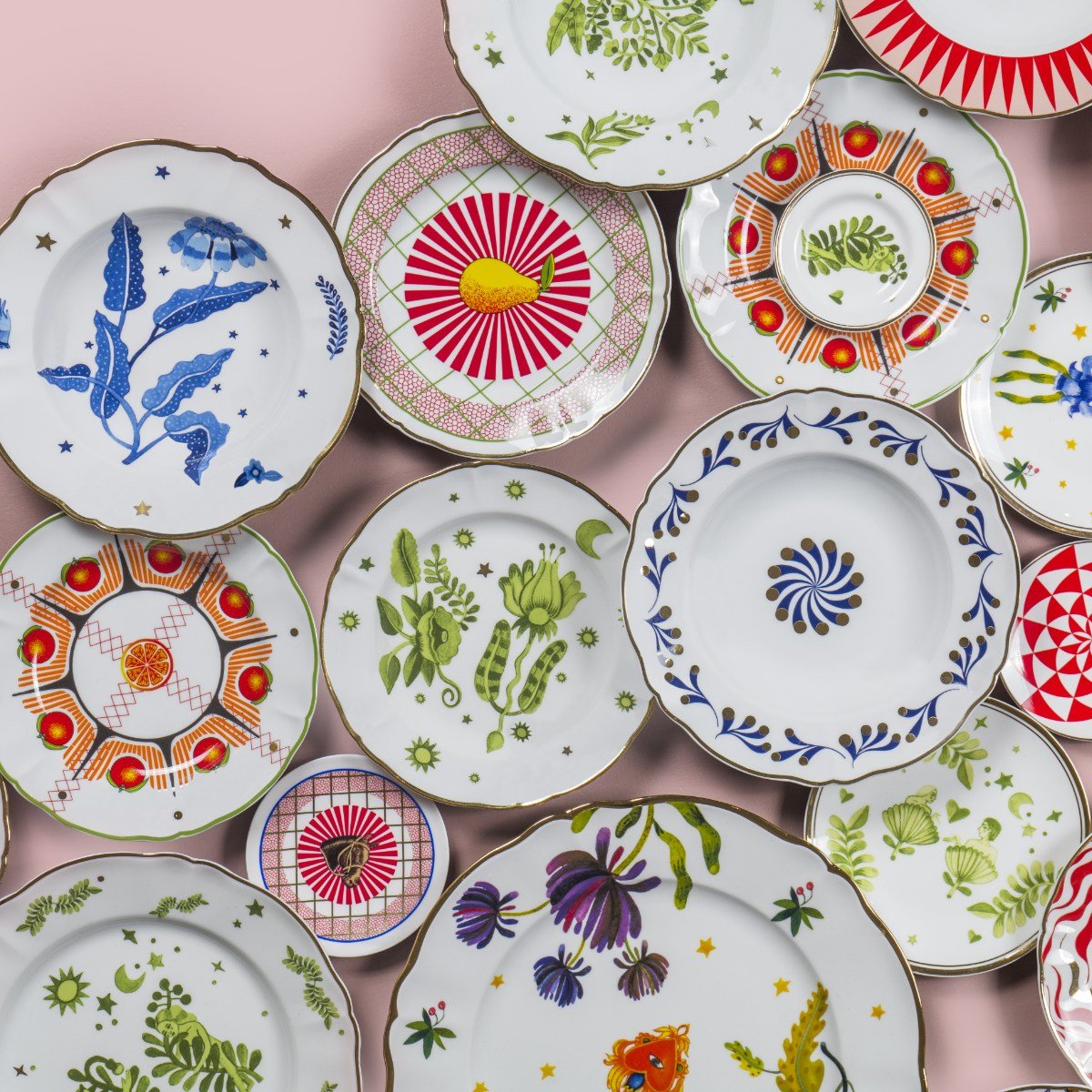 Sousplat Floral Vintage Bitossi Home