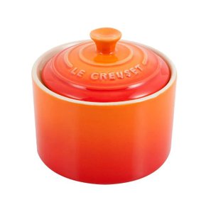 Açucareiro Em Cerâmica Le Creuset Laranja 10 cm