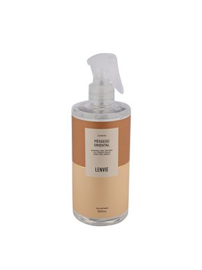 Água Perfumada Pêssego Oriental Lenvie 500 ml