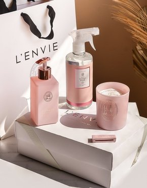 Água Perfumada Sunset Rosé Lenvie 500 ml - LCL Home