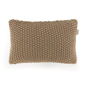 Almofada Arturo Tricot Trussardi Nocciola 30 x 50 cm