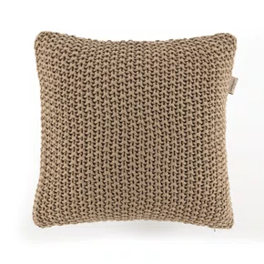 Almofada Arturo Tricot Trussardi Nocciola 40 x 40 cm