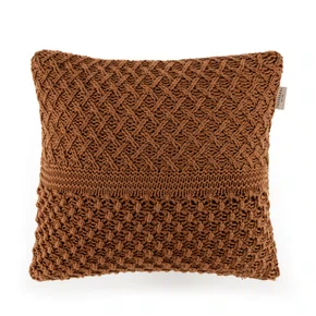 Almofada Borgo Tricot Trussardi Cappucino 40 x 40 cm