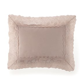 Almofada Caprioli 200 Fios Trussardi Rosa Quartzo/Soft Nude 30 x 40 cm