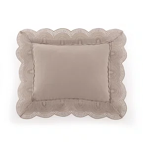 Almofada Coliseu 300 Fios Egípcio Trussardi Nocciola/Legno 30 x 40 cm
