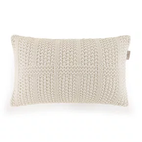 Almofada Dorian Tricot Trussardi Branco 30 x 50 cm