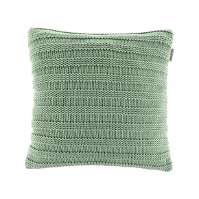 Almofada Elana Tricot Karsten 45x45cm Salvia