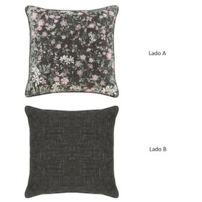 Almofada em Algodão Caterina Buddemeyer Luxus Estampado