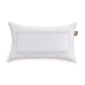 Almofada Florim 300 Fios Trussardi Branco 30 x 50 cm