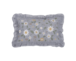 Almofada Gardella Buddemeyer Luxus Cinza 30 x 50 cm