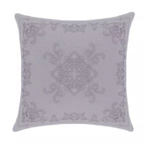 Almofada Lille Buddemeyer Luxus Cinza 40 x 40 cm