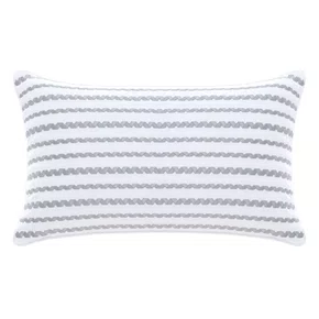 Almofada Lipari Branco/Azul Buddemeyer Luxus 30X50CM