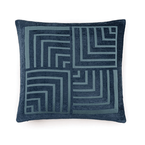 Almofada Pádua Trussardi Marinho e Azzuro 45cm X 45cm