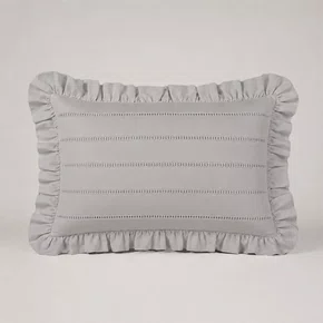 Almofada Prestigé 300 Fios Buddemeyer Luxus Cinza 30 x 50 cm