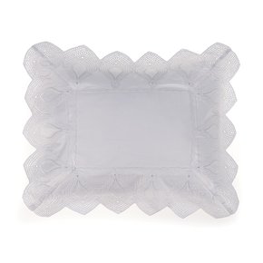 Almofada Riviera 600 Fios Trussardi Branco 30 x 40 cm