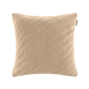 Almofada Salina Tricot Karsten 45x45cm Creme