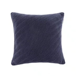 Almofada Salina Tricot Karsten 45x45cm Naval