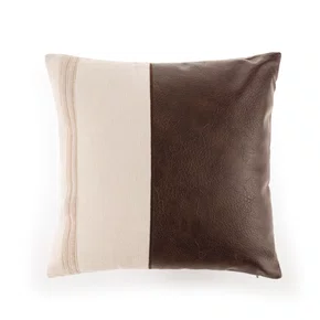 Almofada Taviano Trussardi Bege/Marrom 45 x 45 cm