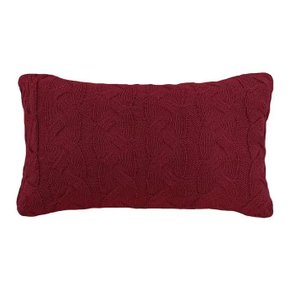Almofada Tricot Nina Buddemeyer Marsala 30 x 50 cm 