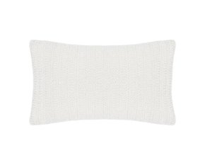 Almofada Tricot Taylor Buddemeyer Marfim 30 x 50 cm