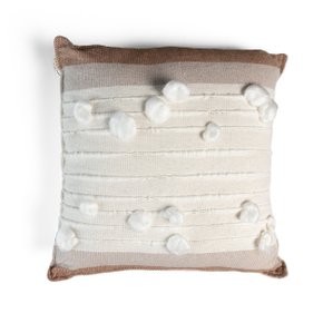 Almofada Troia Pia Laus Caqui 50 x 50 cm