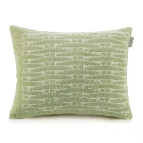 Almofada Trussardi + Lenny Niemeyer Tramas Bege e Verde