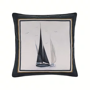 Almofada Veleiro 300 Fios Trussardi Estampado 45cm x 45cm
