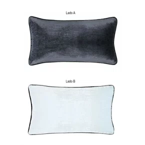 Almofada Vellure Buddemeyer Luxus Azul Marinho 30cm x 50cm