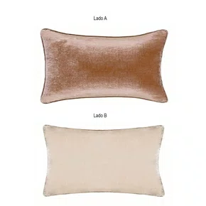 Almofada Vellure Buddemeyer Luxus Rose 30cm x 50cm