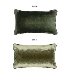 Almofada Vellure Buddemeyer Luxus Verde 30cm x 50cm