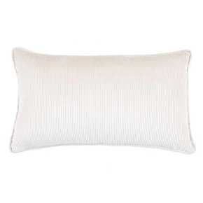 Almofada Velutto Buddemeyer Luxus Bege Platina 50 x 90 cm