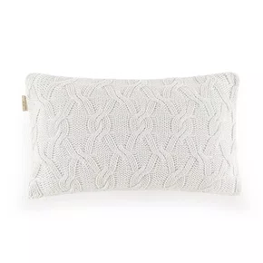 Almofada Vittoria Tricot Trussardi Off White 30 x 50 cm