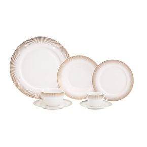 Aparelho de Jantar 42 Peças Aurora Mail Box Lyor