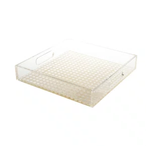 Bandeja em Acrílico com Alça Vienna N1 Onom Design