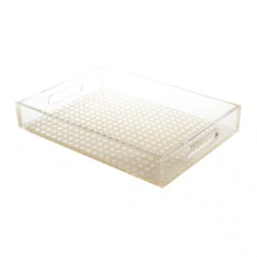 Bandeja em Acrílico com Alça Vienna N2 Onom Design