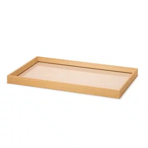 Bandeja Em MDF Com Linho Mart 45 X 27 cm