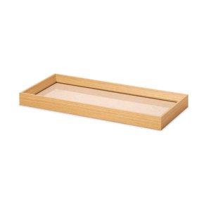 Bandeja em MDF com Linho Mart 38 x 18 cm