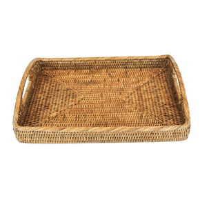 Bandeja em Rattan Sunrise Natural Home 40 x 30 cm